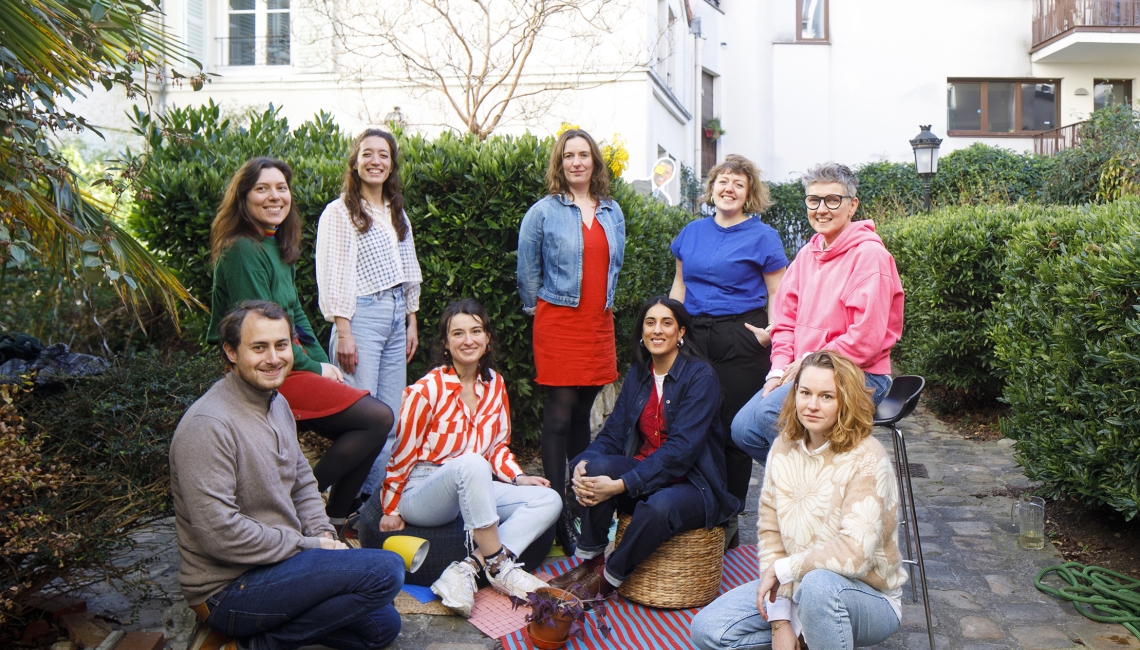 Equipe féminine d'architectes